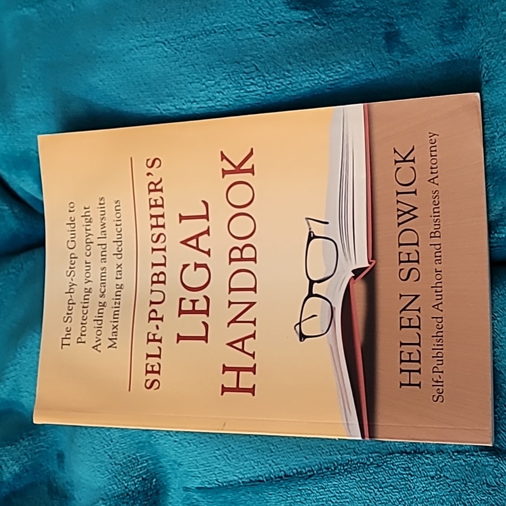 Self-publisher's Legal Handbook by Helen Sedwick paperback book